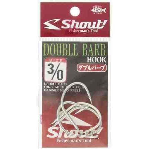 SHOUT! シャウト 33-DB ダブルバーブ シルバー 3/0