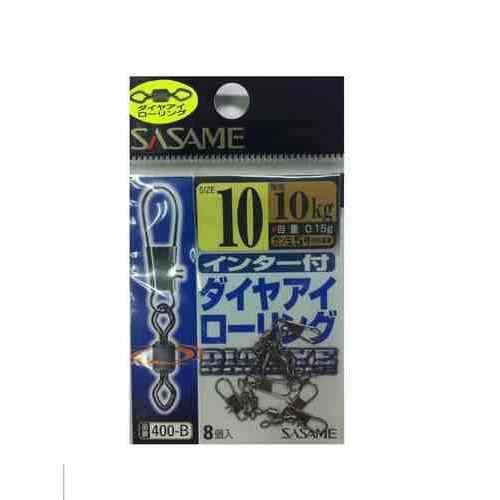 SASAME ささめ針 400-B インター付ダイヤアイローリング 10