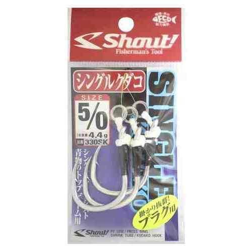 SHOUT! シャウト 330SK シングルクダコ シルバー #5/0
