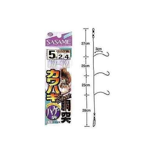 Fly Material - SASAME ささめ針 D-505 カワハギ(ハゲ針) 2号1