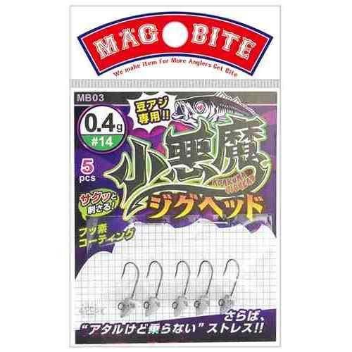 マグバイト MB03 小悪魔ジグヘッド #14 0.4g