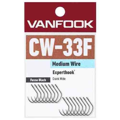 VANFOOK ヴァンフック CW-33F クランクダブルエキスパート 50入 #6 フッソブラック
