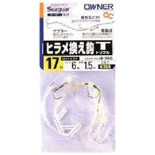 高い信頼性を誇る釣り用のフック。 号数: 15 ハリス: 5 カットヒラメサイズ鈎: 15 スペック メーカー品番: H-366