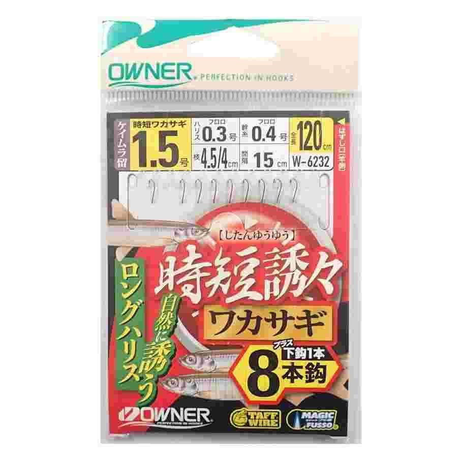 Fly Material - OWNER オーナーばり 36232 時短誘々ワカサギ8本 1.5-0.3