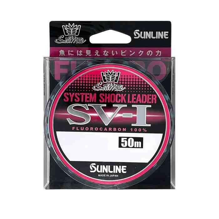 SUNLINE サンライン SM システムショックリーダーSV-1 HG 50m 12lb/#3