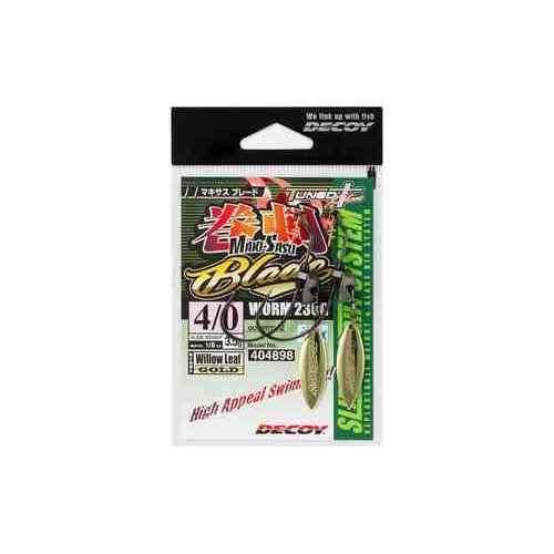 Fly Material - DECOY デコイ ワーム230G マキサスブレード ゴールド #1-1.8g