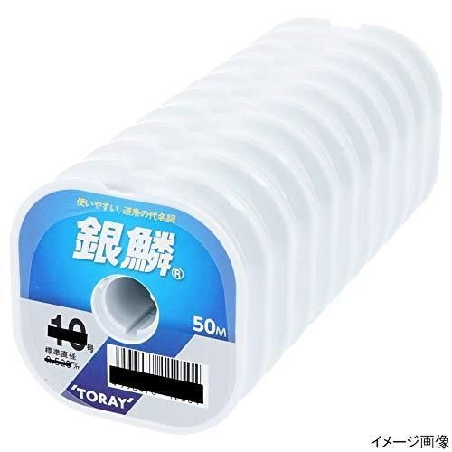 TORAY 東レフィッシング 銀鱗 50m連結 3号 10個入り