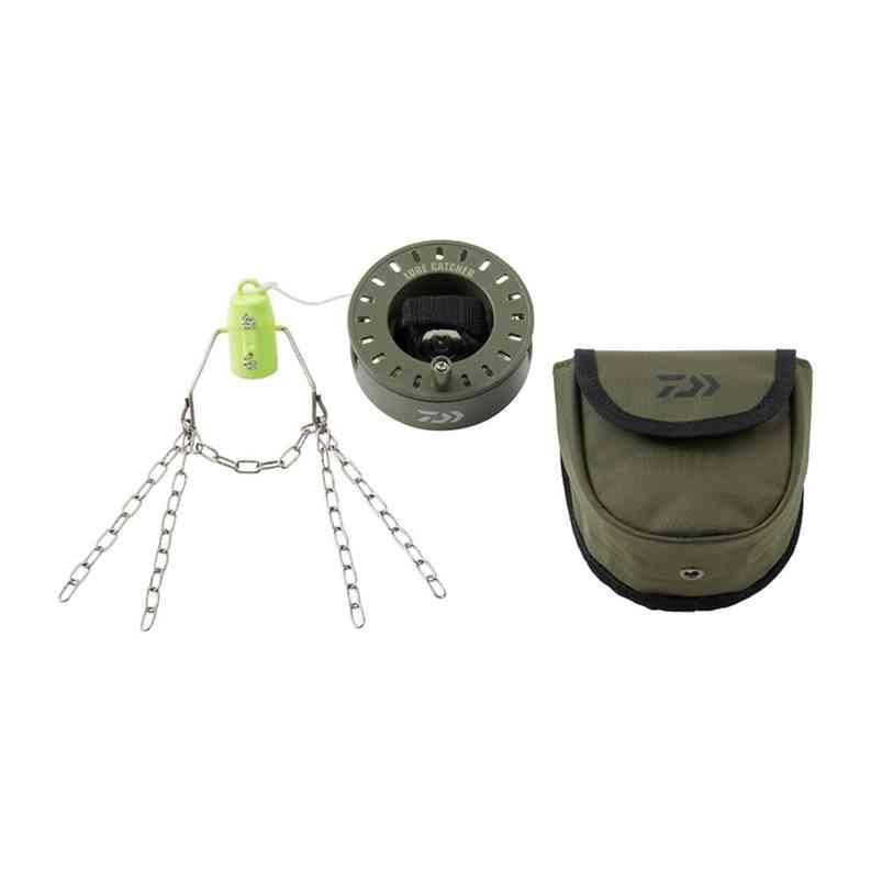 Fly Material - DAIWA ダイワ ルアーキャッチャー 収納バッグ付き グリーン