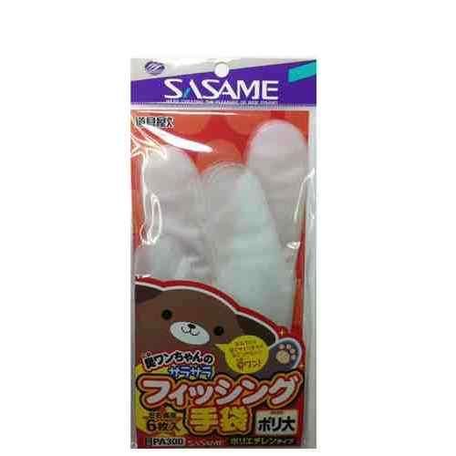 SASAME ささめ針 PA300 道具屋 フィッシング手袋ポリエチレン大