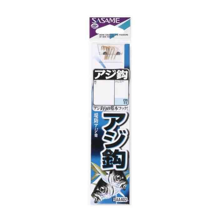 Rakuten - SASAME ささめ針 AA402 アジ鈎 金 糸付 5