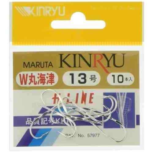 KINRYU 金龍鉤 Hライン W胴付 丸海津 シルバー 13号