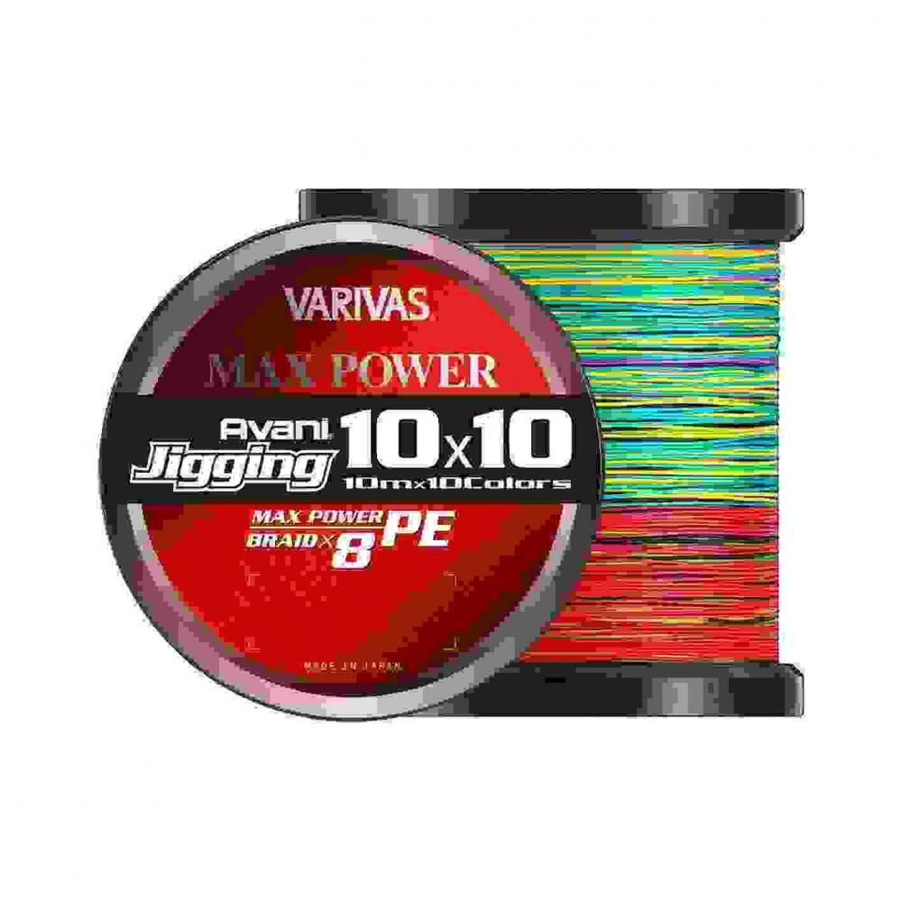 VARIVAS アバニ ジギング10×10 マックスパワーPE X8 10号 / 1200m