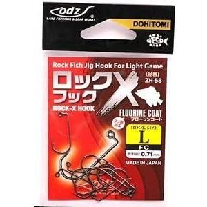 DOHITOMI 土肥富 Odz オッズ ZH-58 ロックエックスフック FC L