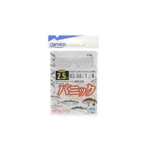 高い信頼性を誇る釣具。 号数: 2.5 ハリス: 0.3 幹糸: 0.6 カラー: シルバー系 スペック サイズ: 2.5 ハリス: 0.3 幹糸: 0.6 メーカー品番: S-557