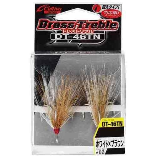 CULTIVA カルティバ DT-46TN ドレストリプル #10 02 ホワイト*ブラウン (13220)