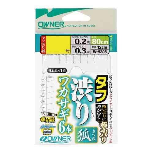 OWNER オーナーばり 36305 タフ渋りワカサギ狐6本 1.5-0.2