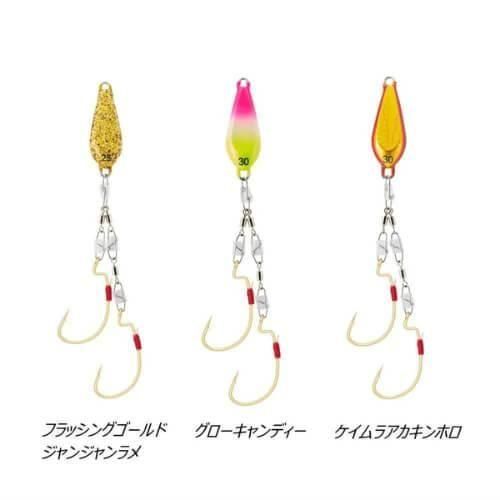 DAIWA ダイワ ジャンボトラフグ 喰わせリグSタングステン 2本ゆるふわ段差30号 ケイムラRG