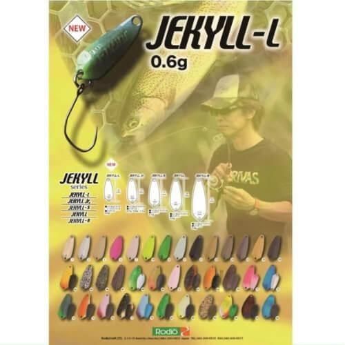 RODIO CRAFT ロデオクラフト JEKYLL-L 0.6g (ジキル-L) #2 シルバー