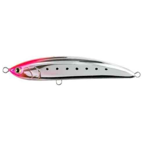 全長: 140mm重量: 35gタイプ: フローティング 推奨フック: トリプル #1、シングル#1/0~2/0 推奨リング: #6 カラー: 038 ギラギラピンク ライトタックル(PE2~3号クラス)で投げ易いダウンサイズモデル140mm 見切られる前に喰わす! 高速リトリーブ対応ペンシル