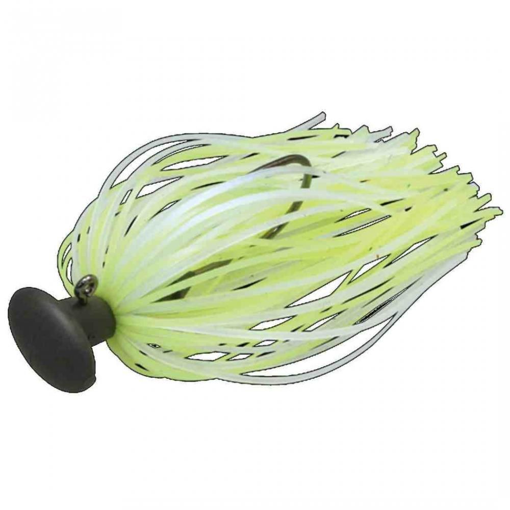 Jackall Nakata Jig 1/2 oz Chartreuse / Pearl White