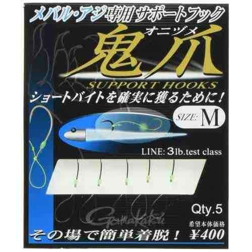Rakuten - GAMAKATSU がまかつ バラ サポートフック鬼爪 M