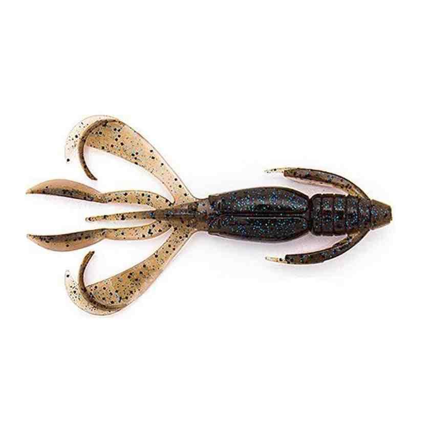 高いアクション性能を誇るクローワーム。水を効率的に捕らえ、自然な動きで魚を引き寄せる。 超アクション系クローワーム 水を揺らし、瞬時にアクションを起動 ボトム姿勢を考慮したデザイン 無駄のない設計で使いやすさを追求 スペック サイズ: 2.8インチ 入り数: 8 ウエイト: 3.4g 推奨フックサイズ: ストレートワームフック＃1、オフセットワームフック＃3、＃2 カラー: #434 ブルーバックシナモン