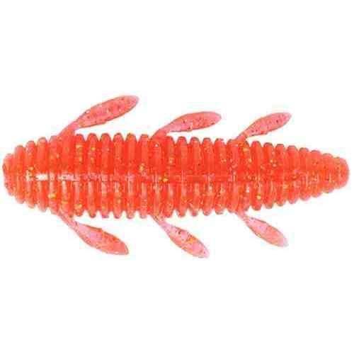 Issei Umitaro Root Fish Worm 2.2 inch Heavy Salt #065 Red Gold Flake