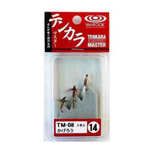 VANFOOK ヴァンフック TM-08 カゲロウ 3本入 テンカラマスター #14