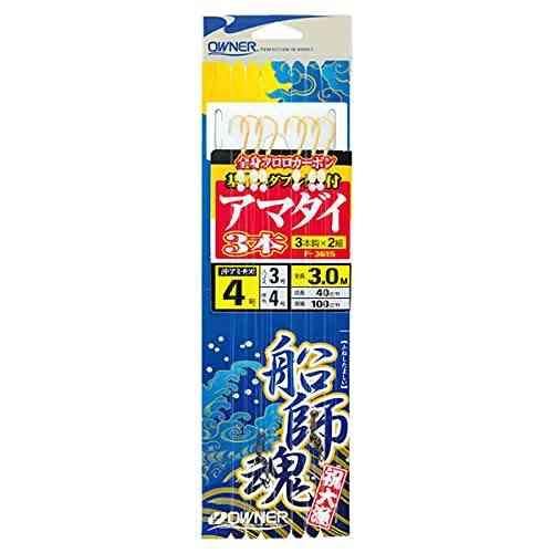 OWNER オーナーばり 33615 アマダイ3本3m 6-5
