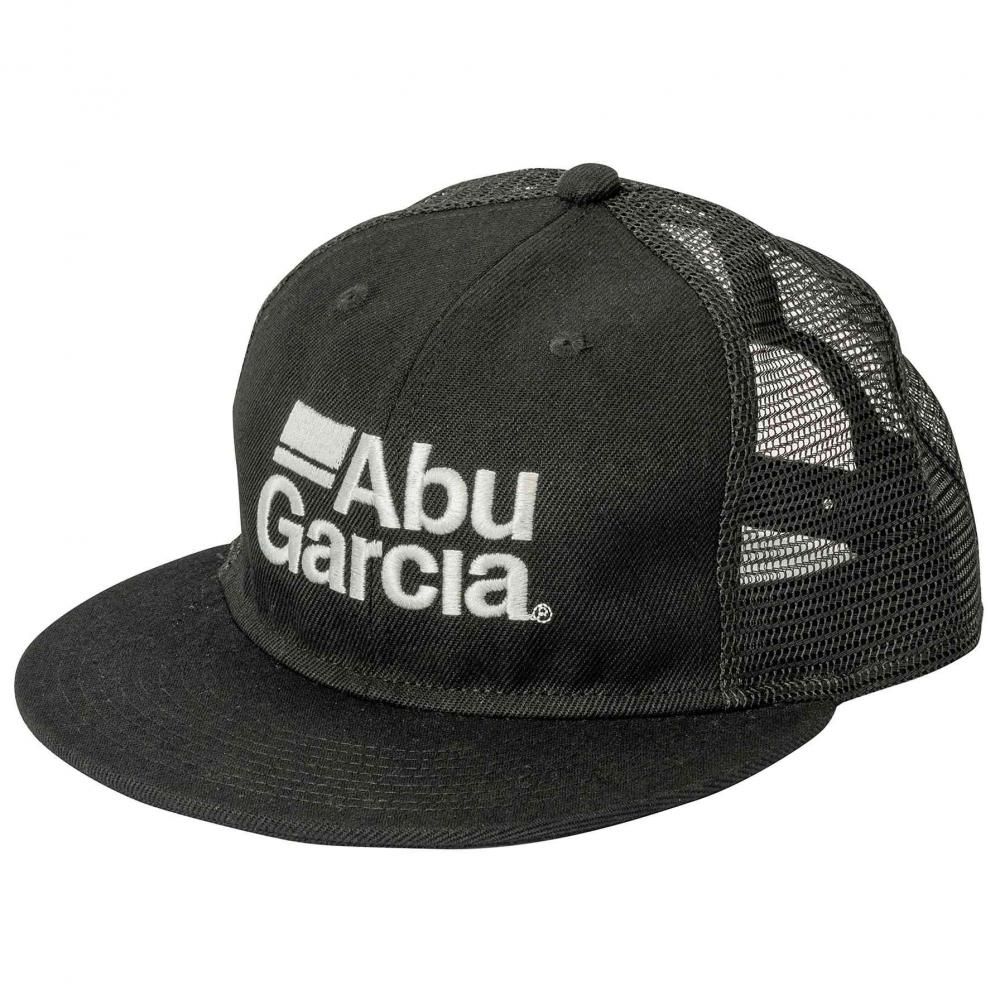 AbuGarcia アブガルシア フラットビルメッシュキャップ BLACK