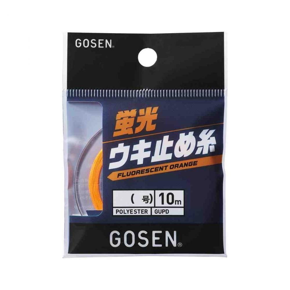 GOSEN ゴーセン 蛍光ウキ止め糸 蛍光オレンジ 4