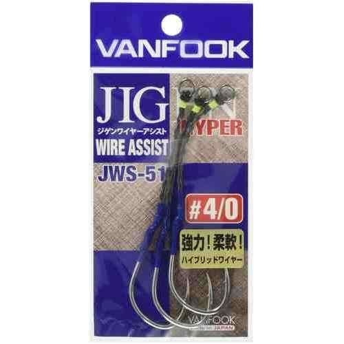 VANFOOK ヴァンフック JWS-51 ジゲンハイパーワイヤーアシスト・ロング #4/0