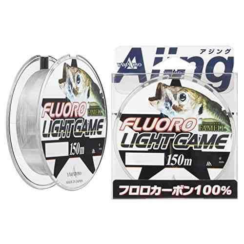 メバル・アジング専用の高感度ライン。 フロロカーボン100％素材 長さ: 150m 号数: 0.7 サイズ: 2.5lb 高比重で風に強く、糸フケが出にくい ジグヘッドからキャロまで対応 初期伸度が少ない スペック サイズ: 2.5lb 長さ: 150m 号数: 0.7 カラー: 透明