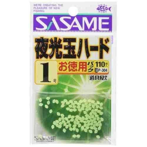 SASAME ささめ針 P-304 道具屋 お徳用 夜光玉ハード 1