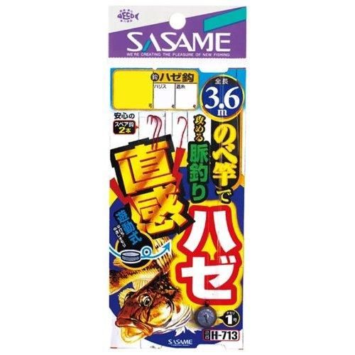 SASAME ささめ針 H-713 のべ竿脈釣り 直感ハゼ3.6m 7