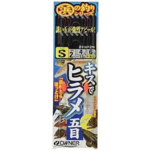大物を狙うためのブッ込み仕掛け。ヒラメやマゴチなどの高級魚を手軽に狙える。 誘い玉が強烈にアピール 2つの鈎でしっかりフッキング 対象魚：ヒラメ、マゴチ、スズキ、アコウ スペック 号数：M ハリス号数：6号 幹糸号数：8号