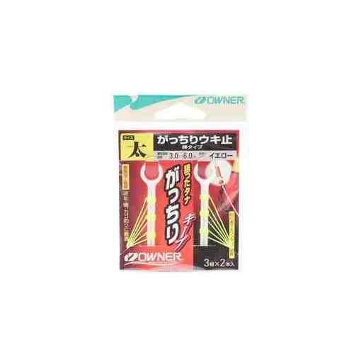 ウキ止め結びを簡単に行える仕掛用アクセサリー。 道糸を溝に通し、ウキ止めを引き抜いて締め込むだけで使用可能 初心者でも手軽にウキ釣りを楽しめる設計 スペック 号数: 太 適合道糸号数: 3.0～6.0 魚種: チヌ、グレ、真鯛 カラー: イエロー