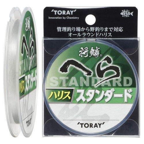 TORAY 東レフィッシング 将鱗ヘラ スタンダードハリス50m 1号