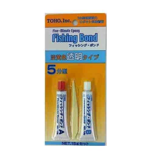 強力な接着力を持つ2液混合タイプの速硬接着剤。 内容量: A・B 各7.5g 硬化時間: 5分型 接着剤の種類: エポキシ系 色: 淡黄色透明 接着個所が目立たない スペック 用途: 釣具全般の製作・補修 接着対象: ガラス、金属、陶器、家庭用品