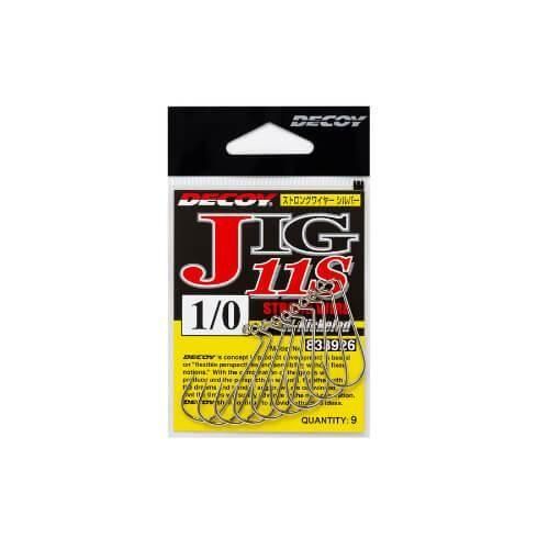 DECOY デコイ JIG11S ストロングワイヤー #1/0 シルバー