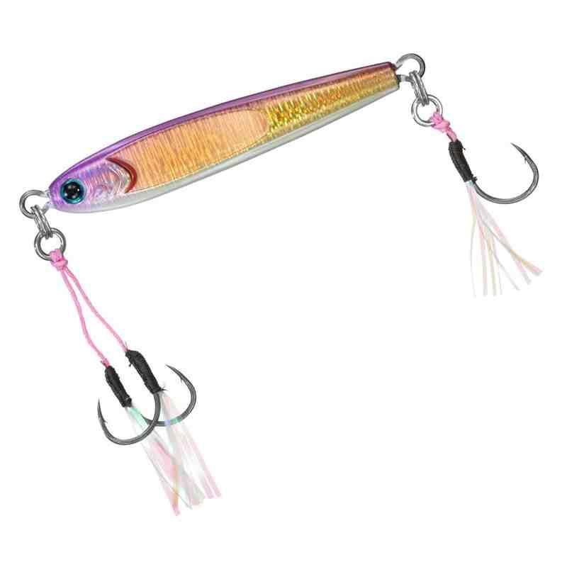 TGベイトスーパーライトジギング 30g HLパープルゴールドグローベリー