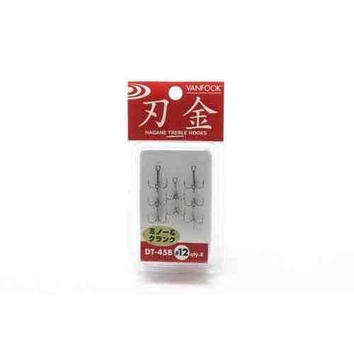VANFOOK ヴァンフック DT-45B 刃金トレブル NSブラック #12