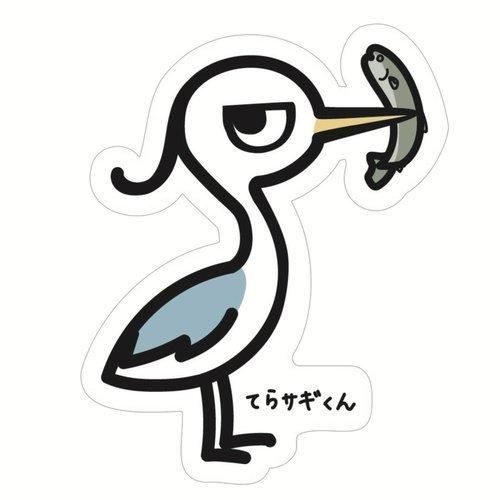 ユニークなデザインのイラストステッカー。 耐水性・耐候性に優れた素材を使用 日の当たる場所や水分の付着する場所でも使用可能 サイズ感が魅力的なアイテム スペック サイズ: H60mm × W48mm 重さ: 5g