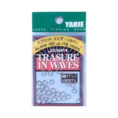 YARIE ヤリエ 816 スプリットリング シルバー 20LB #2