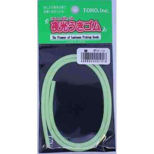 TOHO 東邦産業 夜光ウキゴムヘッダー式 細 グリーン