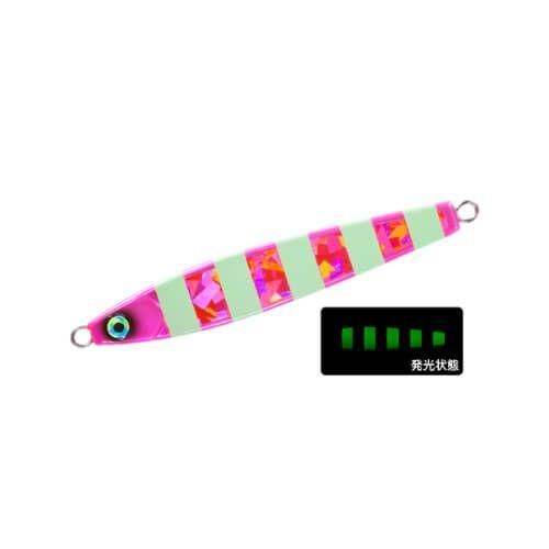 ブランカ タチ魚SPTM ゼブラ 100g ゼブラグローピンク
