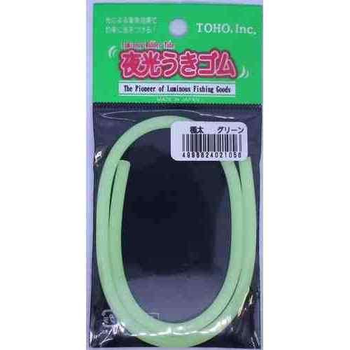 TOHO 東邦産業 夜光ウキゴムヘッダー式 極太 グリーン
