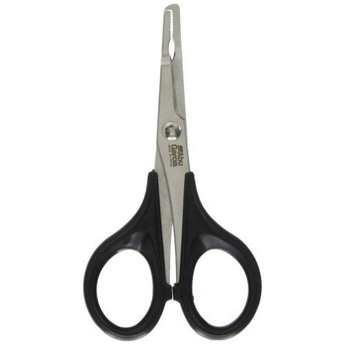 小型スプリットリングに対応したPEライン用のはさみ。高品質な素材を使用し、使いやすさを追求した設計。 先端形状が小型スプリットリングに対応 極小のギザ歯がラインをしっかりキャッチしカット 握りやすいグリップ形状 日本有数の刃物の産地で製造 高品質ステンレス420J2を使用 スペック サイズ: 約115×60mm 素材: ブレード部分／ステンレススチール・420J2、ハンドル部分／ABS樹脂 カラー: ブラック系