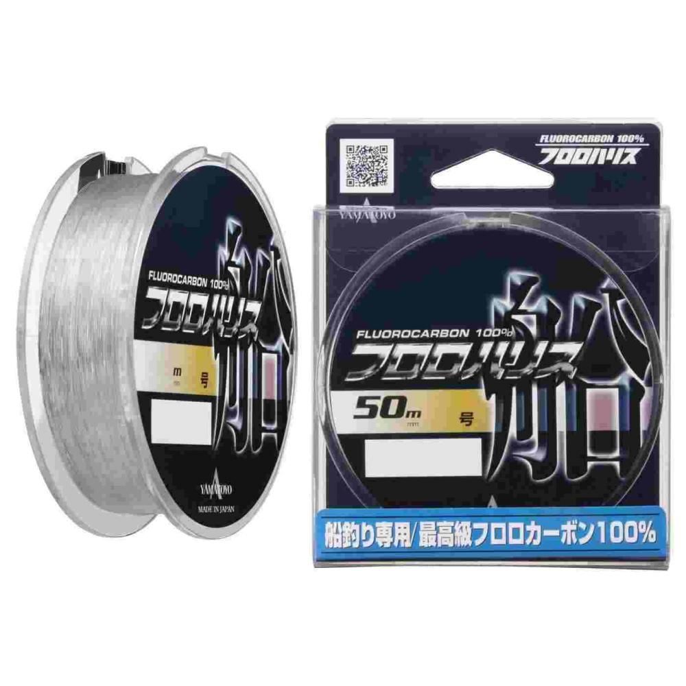 YAMATOYO 山豊テグス フロロハリス 船 50m 6号