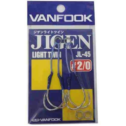 VANFOOK ヴァンフック JL-45 ジゲンライトツイン シルバー #2/0